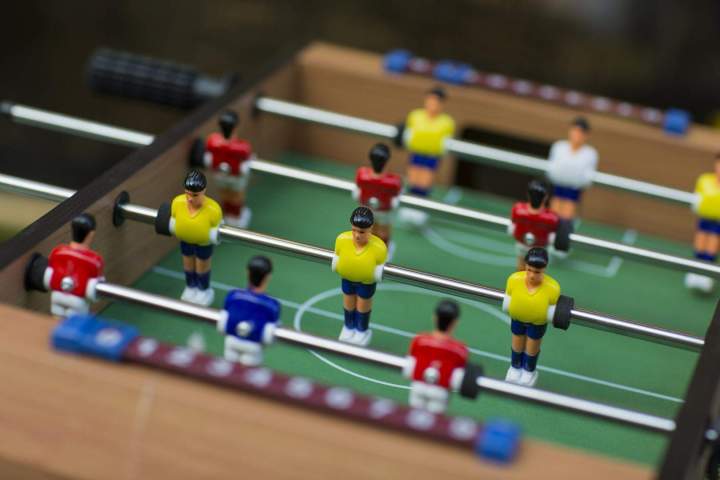Futbolín en Céret